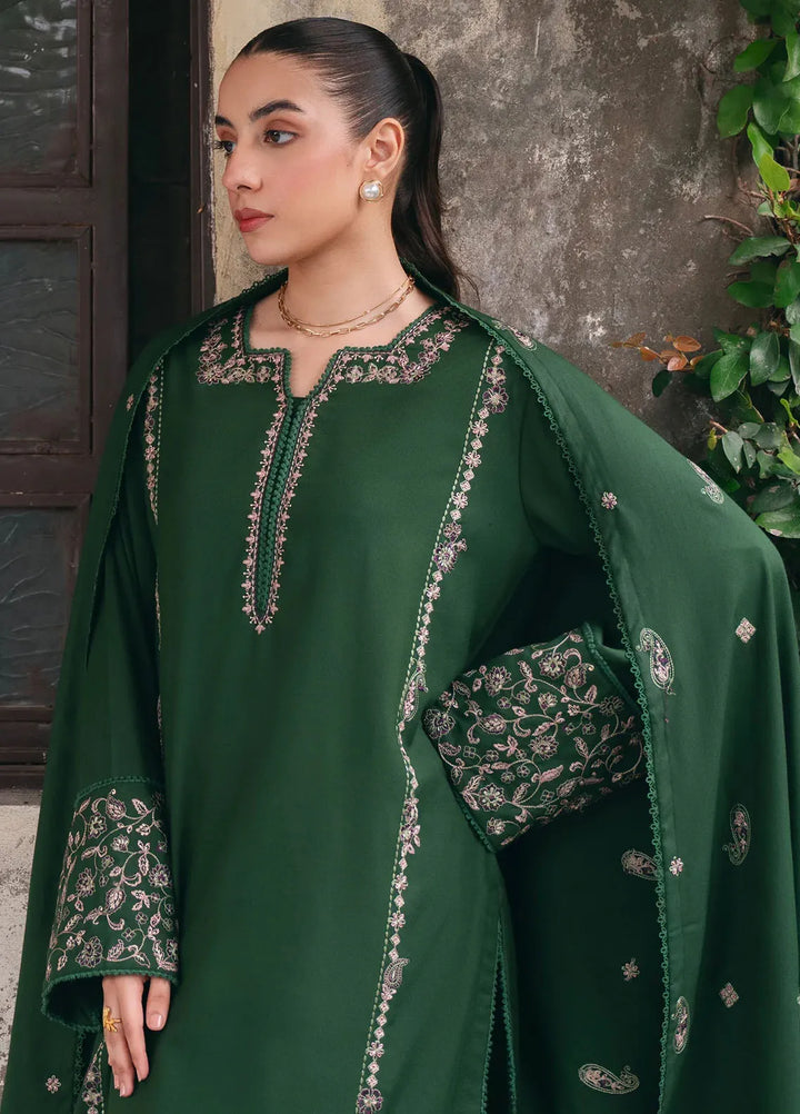 Mannat Clothing Pret Embroidered Linen 3 Piece Suit Payal