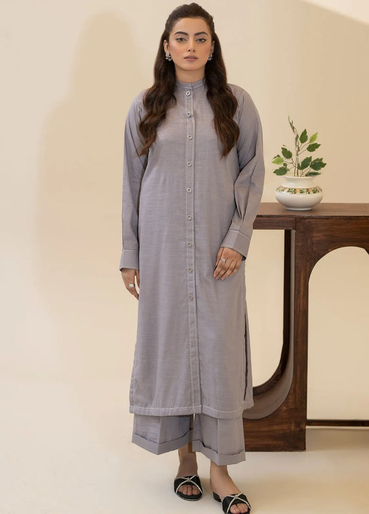 Mannat Clothing Pret Printed Light Khaddar 2 Piece Suit Eden