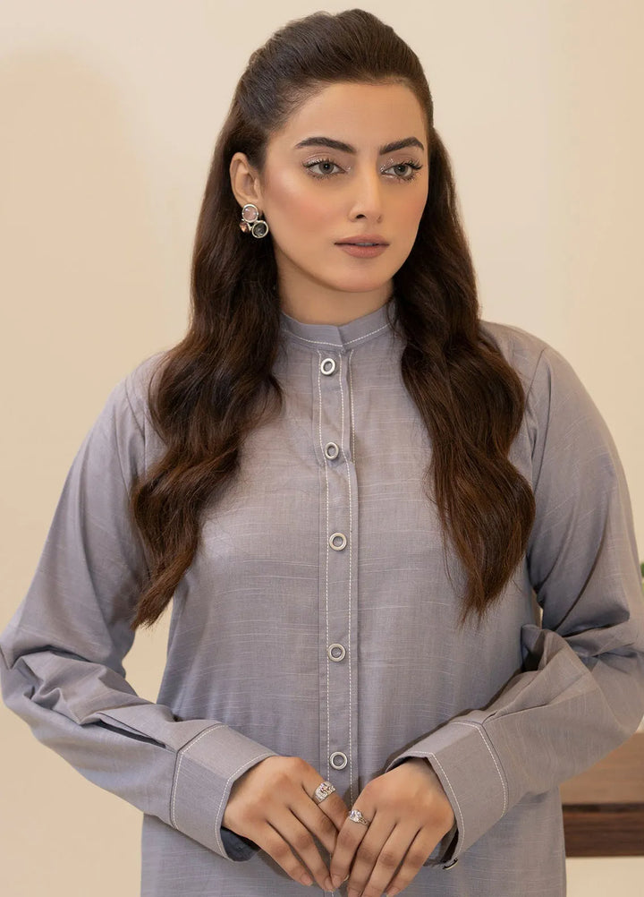 Mannat Clothing Pret Printed Light Khaddar 2 Piece Suit Eden