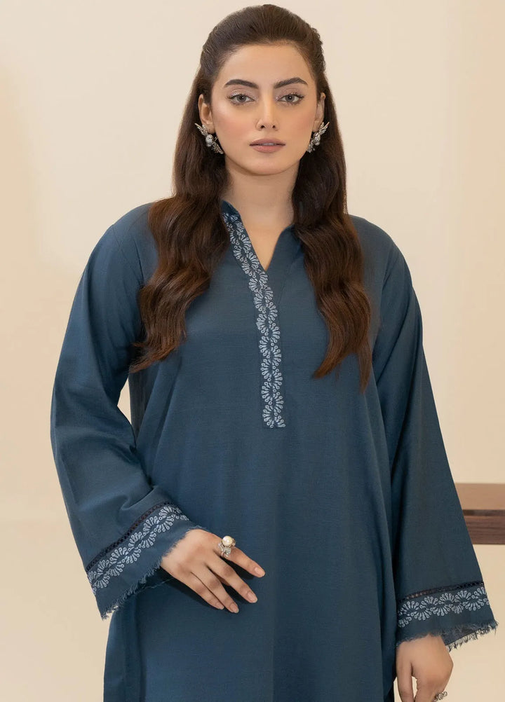 Mannat Clothing Pret Printed Light Khaddar 2 Piece Suit Elara