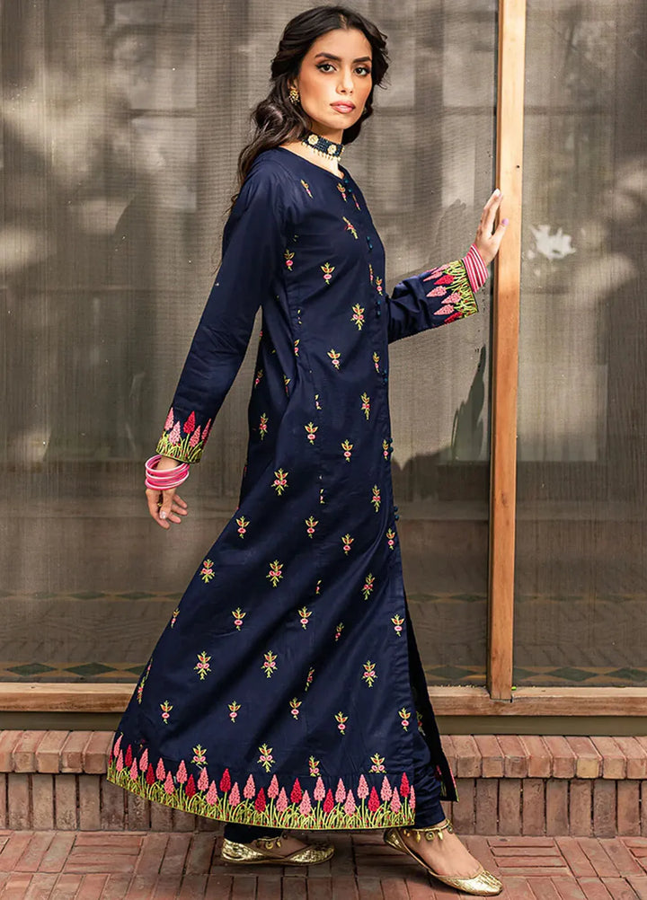 Mannat Pret Embroidered Cotton 2 Piece Suit Mushk