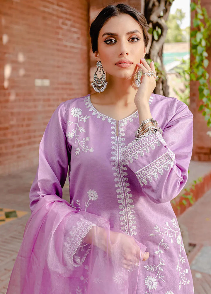 Mannat Pret Embroidered Lawn 3 Piece Suit Afsanah