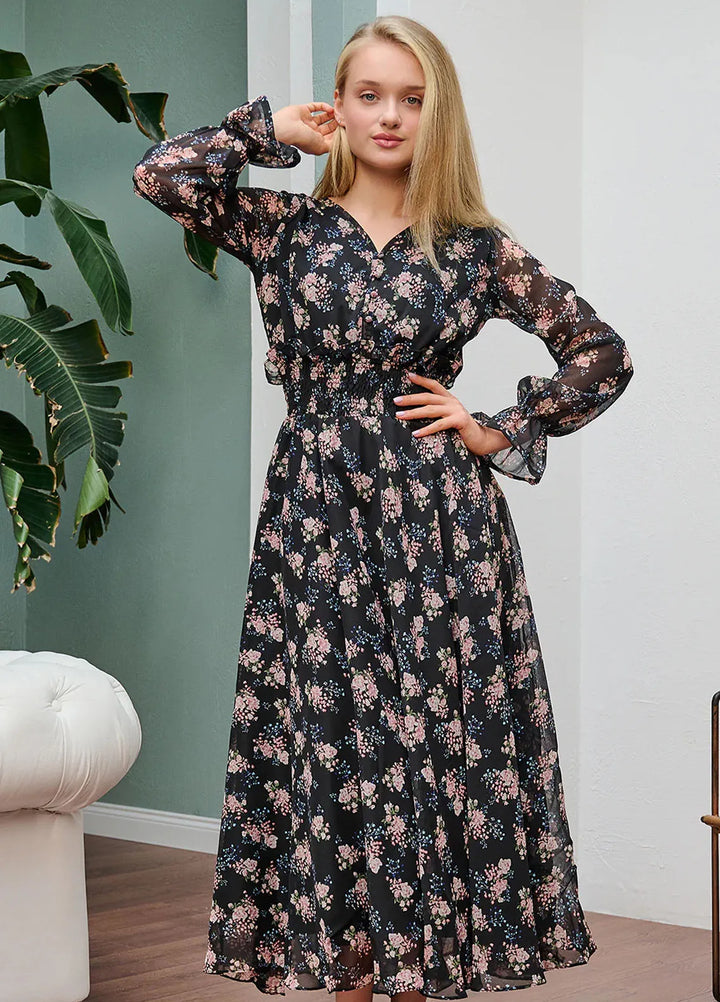 Mardaz Fashion Pret Casual Chiffon Maxi MFD-50220