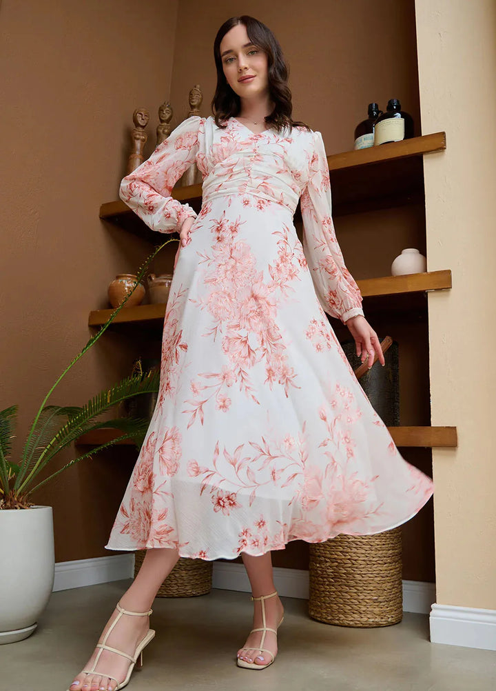 Mardaz Fashion Pret Casual Chiffon Maxi MFD-50224