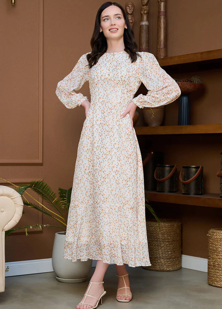 Mardaz Fashion Pret Casual Chiffon Maxi MFD-50236