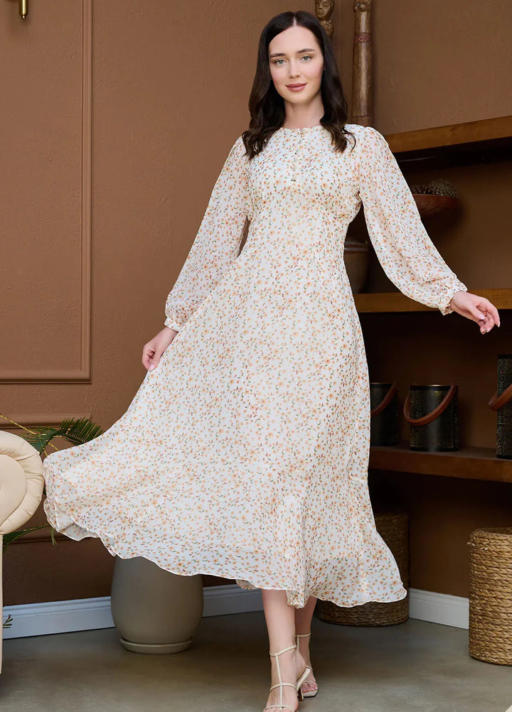 Mardaz Fashion Pret Casual Chiffon Maxi MFD-50236