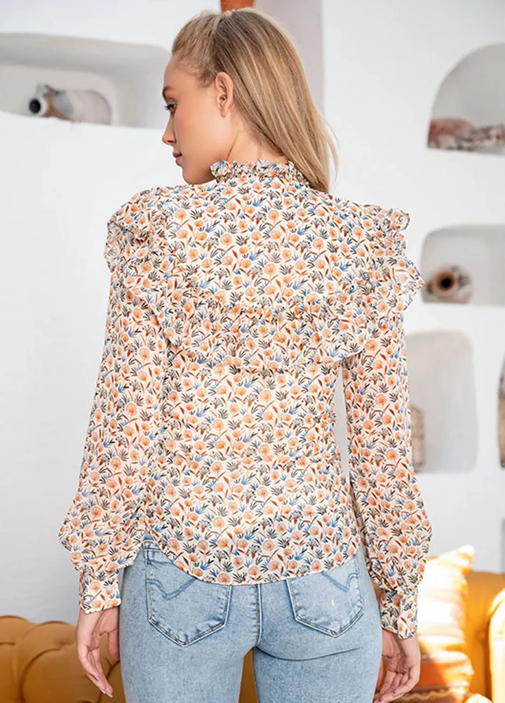 Mardaz Fashion Pret Printed Chiffon Top MF-TOP-90011