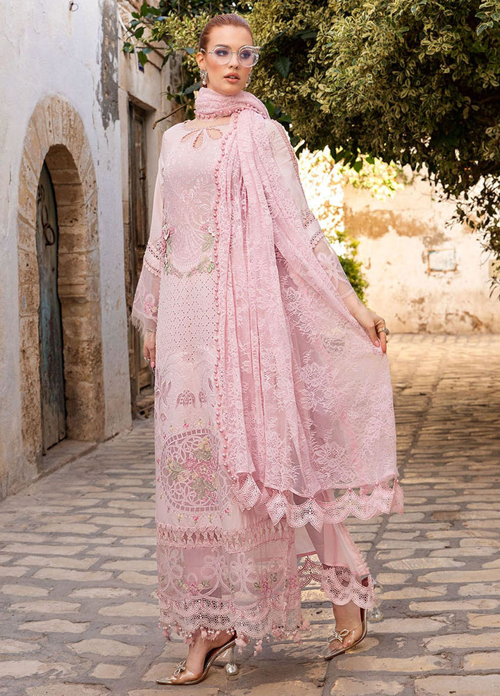 Maria B Embroidered  Suits Unstitched 3 Piece MB24LL 11A - Luxury Lawn Collection