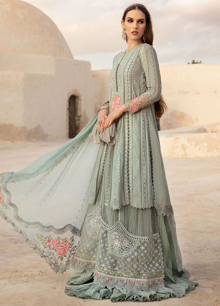 Maria B Embroidered  Suits Unstitched 3 Piece MB24LL 12B - Luxury Lawn Collection