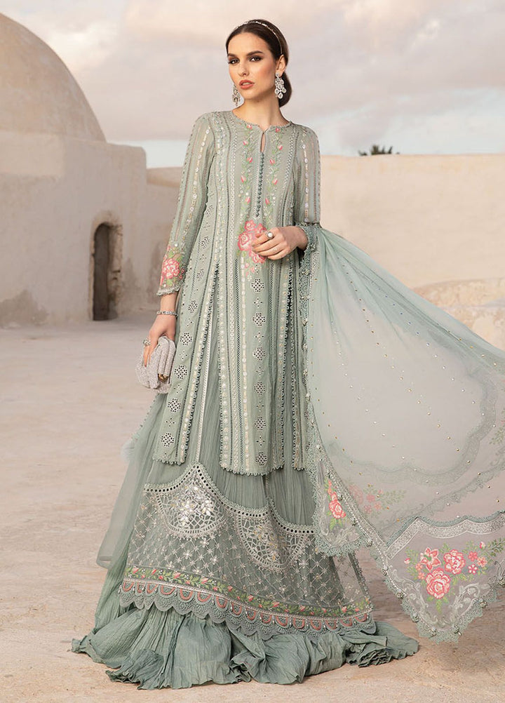 Maria B Embroidered  Suits Unstitched 3 Piece MB24LL 12B - Luxury Lawn Collection