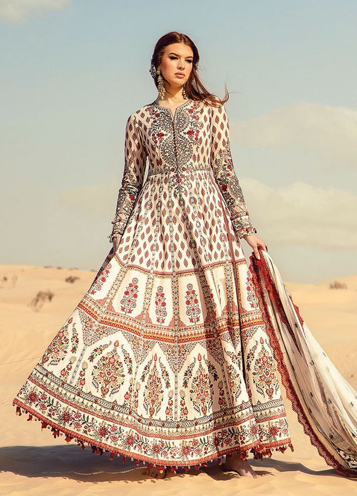 Maria B Embroidered  Suits Unstitched 3 Piece MB24LL 13A - Luxury Lawn Collection