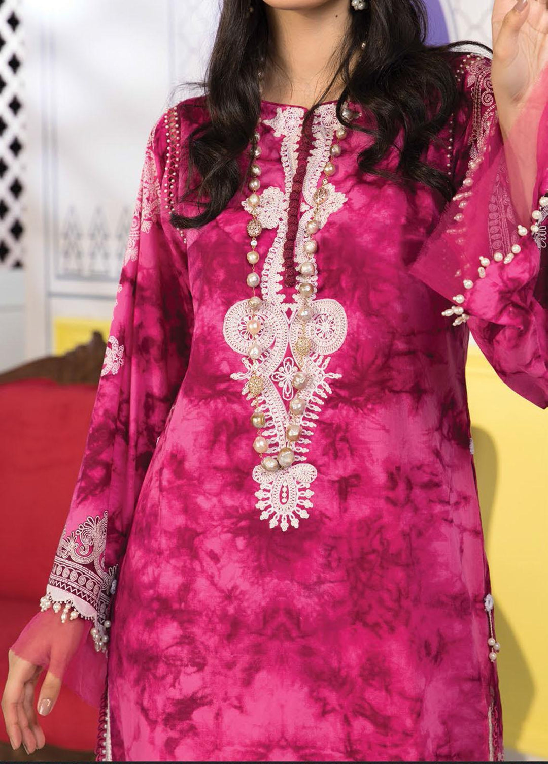 Mprints By Maria B Printed Lawn Suits Unstitched 3 Piece MB21-MP2 1106-A - Summer Collection