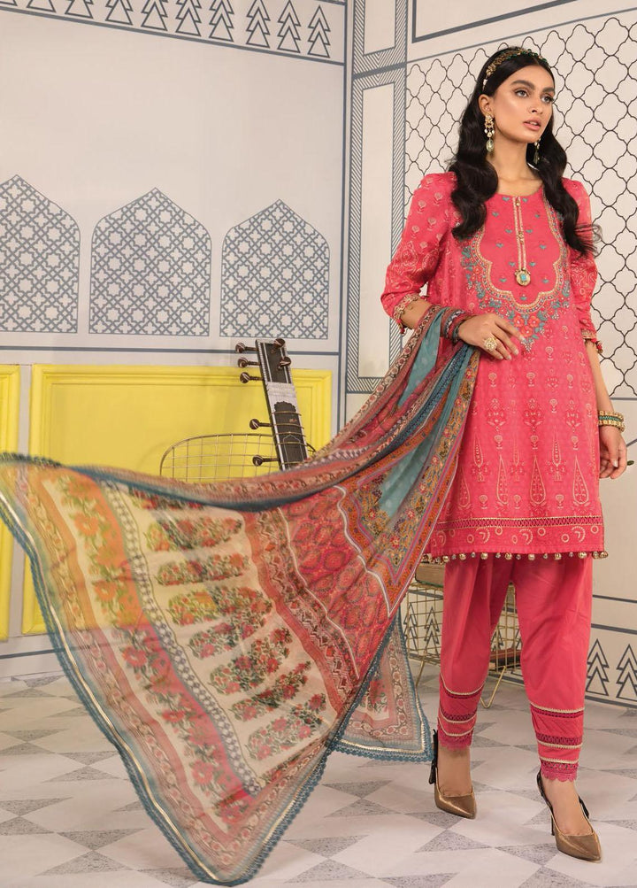 Mprints By Maria B Printed Lawn Suits Unstitched 3 Piece MB21-MP2 1111-B - Summer Collection