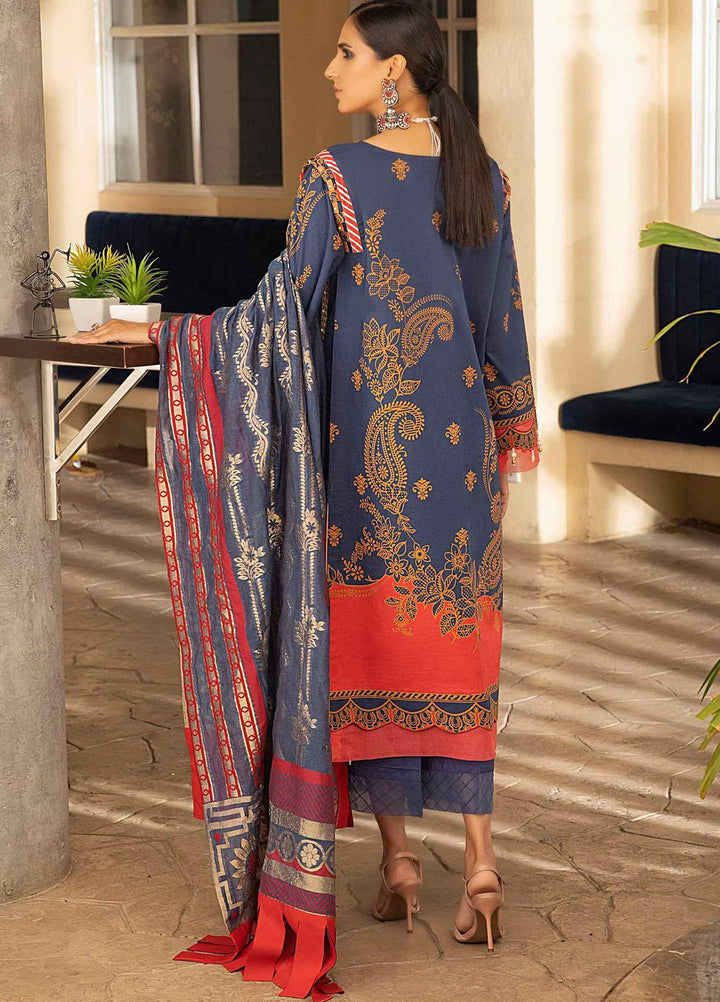 Marjaan By Sifona Embroidered Lawn Suits Unstitched 3 Piece SF21M 02 - Festive Collection
