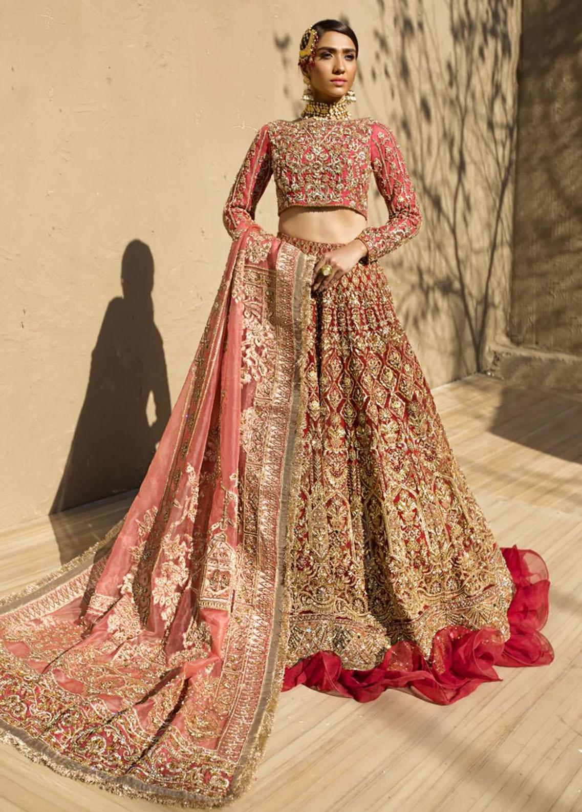 Maroon by Iqra Chaudhry Pret Embroidered Raw Silk 3 Piece Suit Fiercely Frenzy