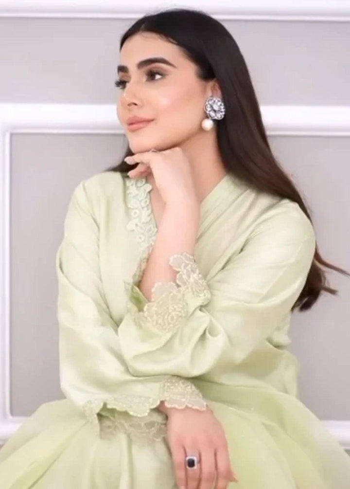 Maroon by Iqra Chaudhry Pret Embroidered Raw Silk 3 Piece Suit Spring Love