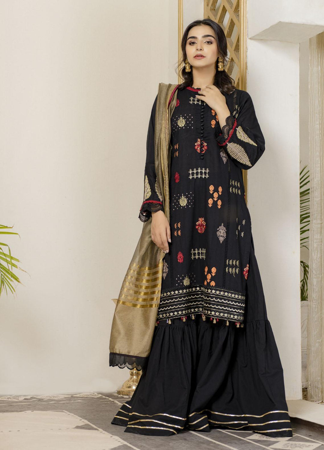 Maroon by Iqra Chaudhry Luxury Pret  Lawn 3 Piece Suit Bano