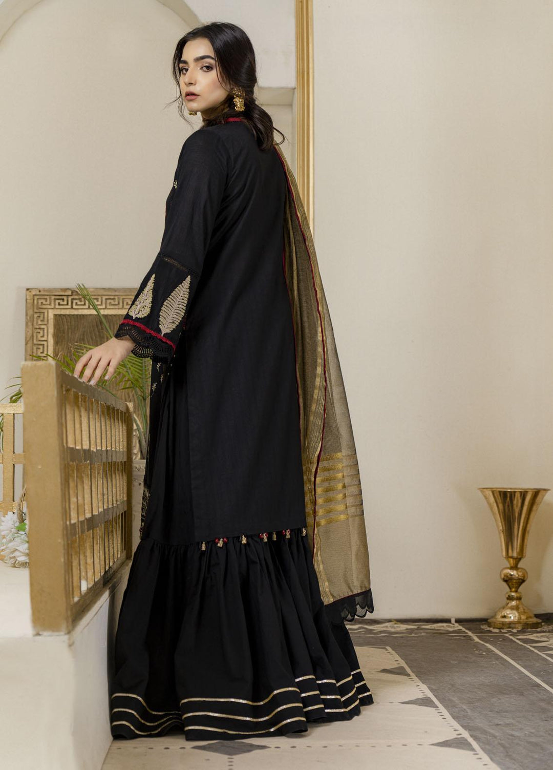 Maroon by Iqra Chaudhry Luxury Pret  Lawn 3 Piece Suit Bano