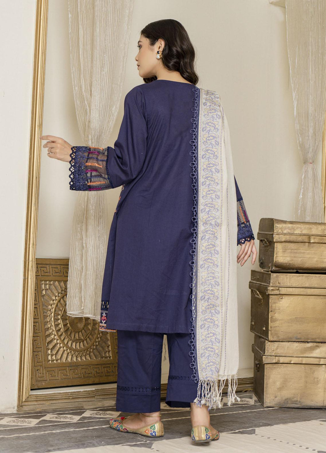 Maroon by Iqra Chaudhry Luxury Pret  Lawn 3 Piece Suit Sehar