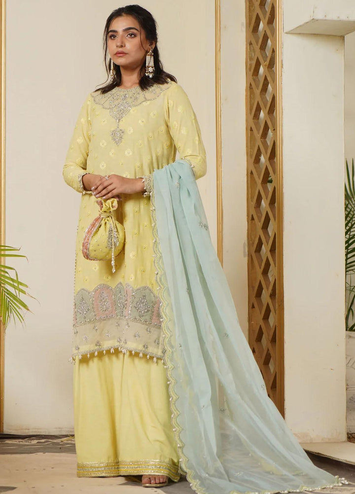 Maroon by Iqra Chaudhry Pret Embroidered Karandi 3 Piece Suit Classic Glam