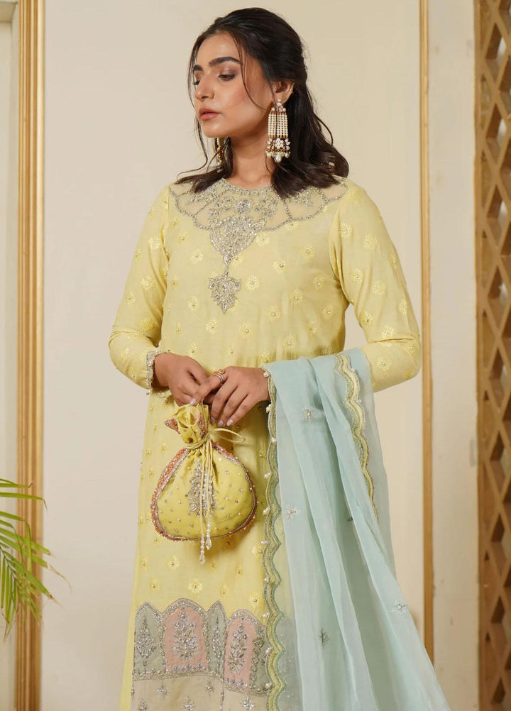 Maroon by Iqra Chaudhry Pret Embroidered Karandi 3 Piece Suit Classic Glam