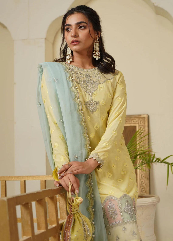 Maroon by Iqra Chaudhry Pret Embroidered Karandi 3 Piece Suit Classic Glam