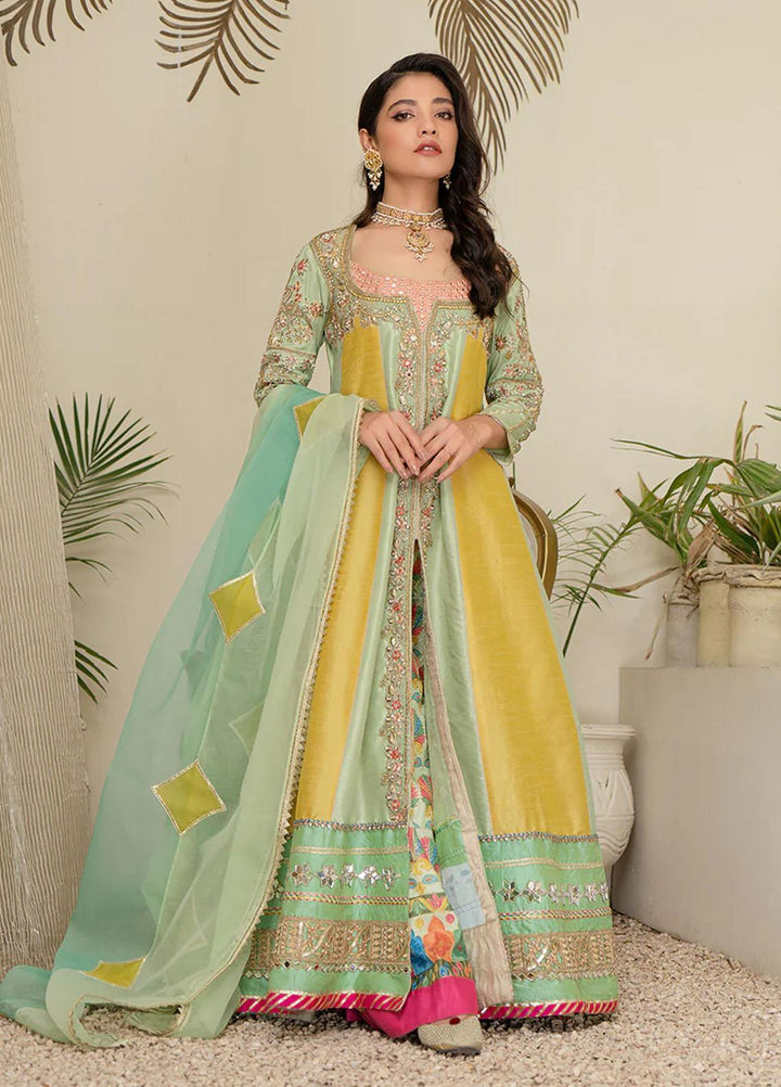 Maroon by Iqra Chaudhry Pret Embroidered Raw Silk 3 Piece Suit Royal Affair