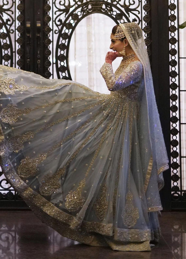 Maroon by Iqra Chaudhry Pret Embroidered Raw Silk 3 Piece Suit Umrao