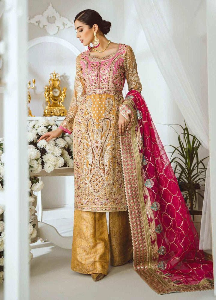 Maryum N Maria Embroidered Chiffon Suits Unstitched 3 Piece MNM21LC MFD0006 INFINITE SHINE - Luxury Collection