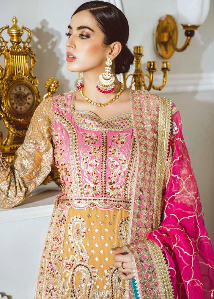 Maryum N Maria Embroidered Chiffon Suits Unstitched 3 Piece MNM21LC MFD0006 INFINITE SHINE - Luxury Collection