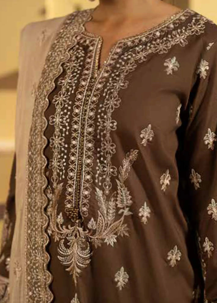 Maryum N Maria Embroidered Lawn Suit Unstitched 3 Piece MNM24EA Asya - Luxury Collection
