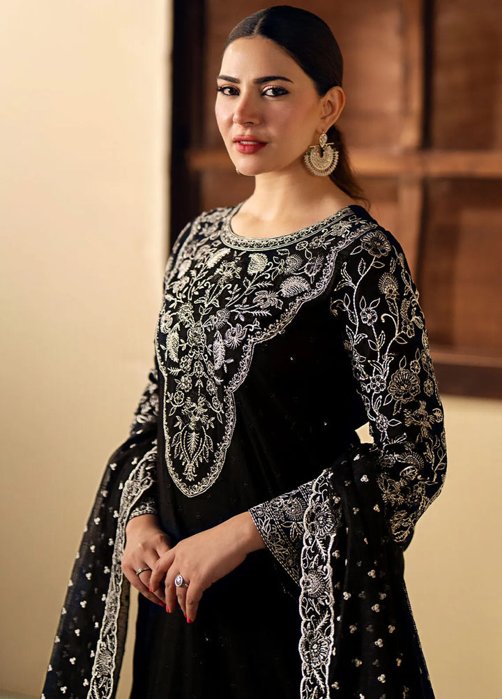 Maryum N Maria Embroidered Lawn Suit Unstitched 3 Piece MNM24EA2 MS24611 Lapis - Festive Collection