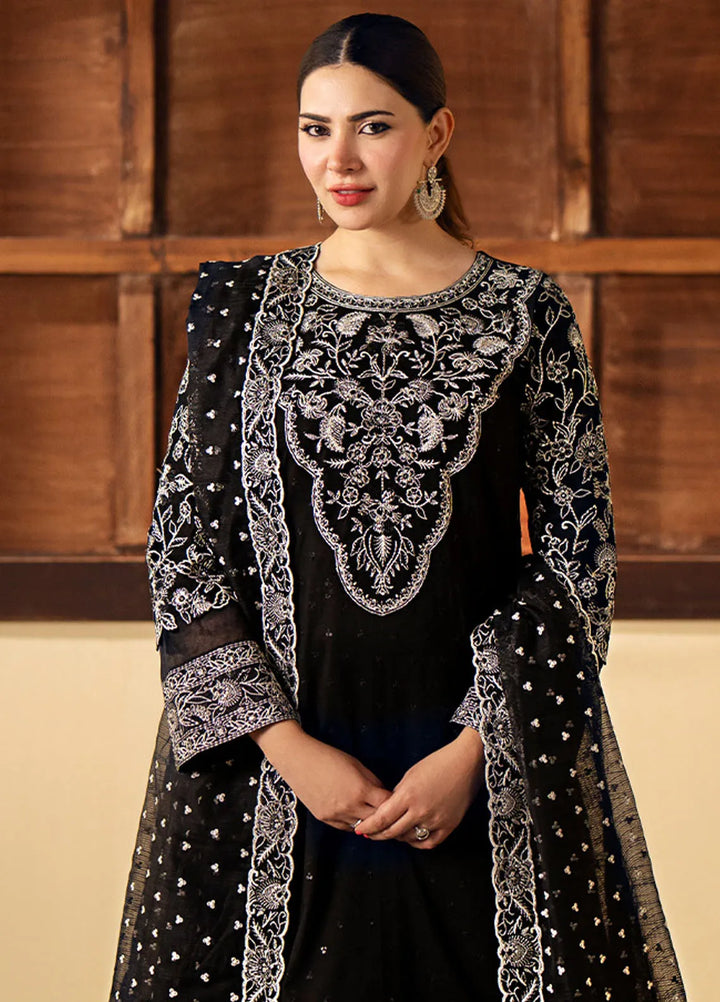 Maryum N Maria Embroidered Lawn Suit Unstitched 3 Piece MNM24EA2 MS24611 Lapis - Festive Collection