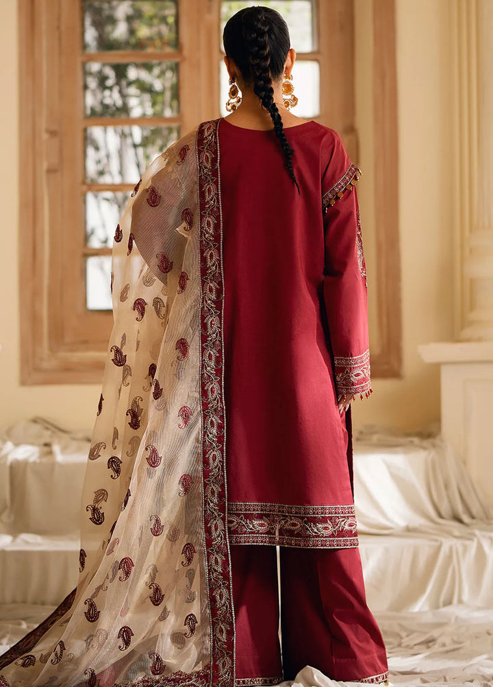 Maryum N Maria Embroidered Lawn Suit Unstitched 3 Piece MNM24EA2 MS24612 Mandisa - Festive Collection