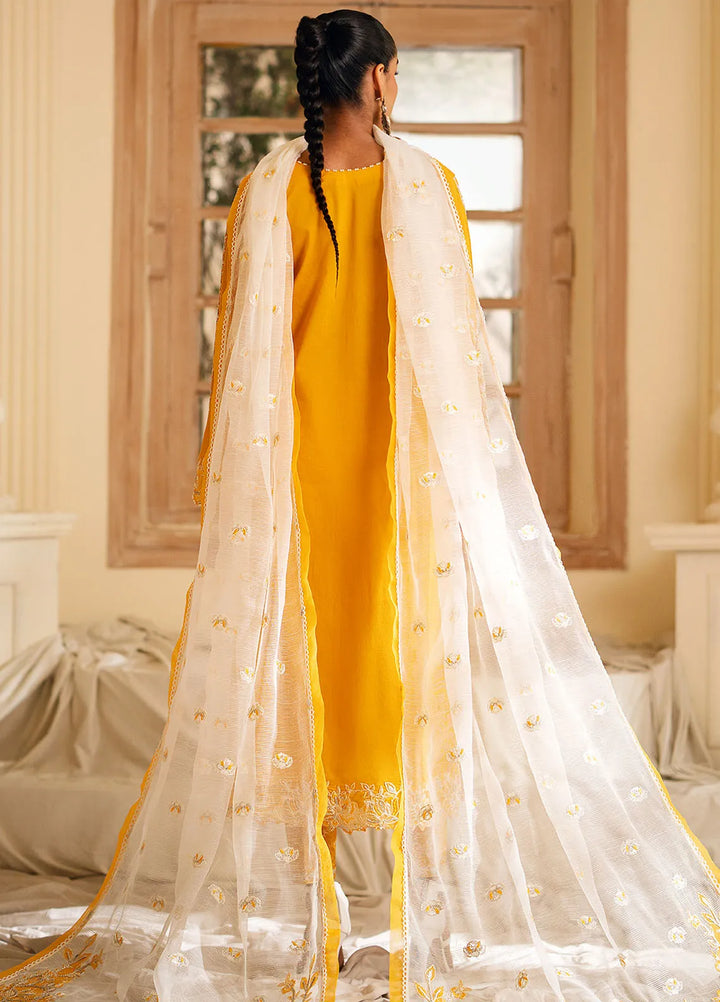 Maryum N Maria Embroidered Lawn Suit Unstitched 3 Piece MNM24EA2 MS24616 Zuberi - Festive Collection