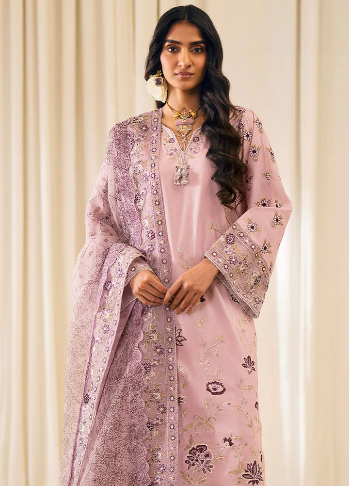 Maryum N Maria Embroidered Lawn Suit Unstitched 3 Piece MNM24EA2 MS24620 Jomana - Festive Collection