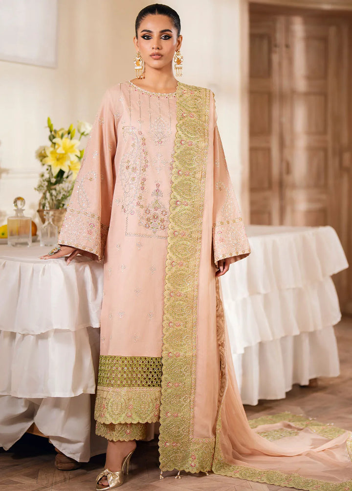 Maryum N Maria Embroidered Lawn Suit Unstitched 3 Piece MNM24EA2 MS24621 Farida - Festive Collection