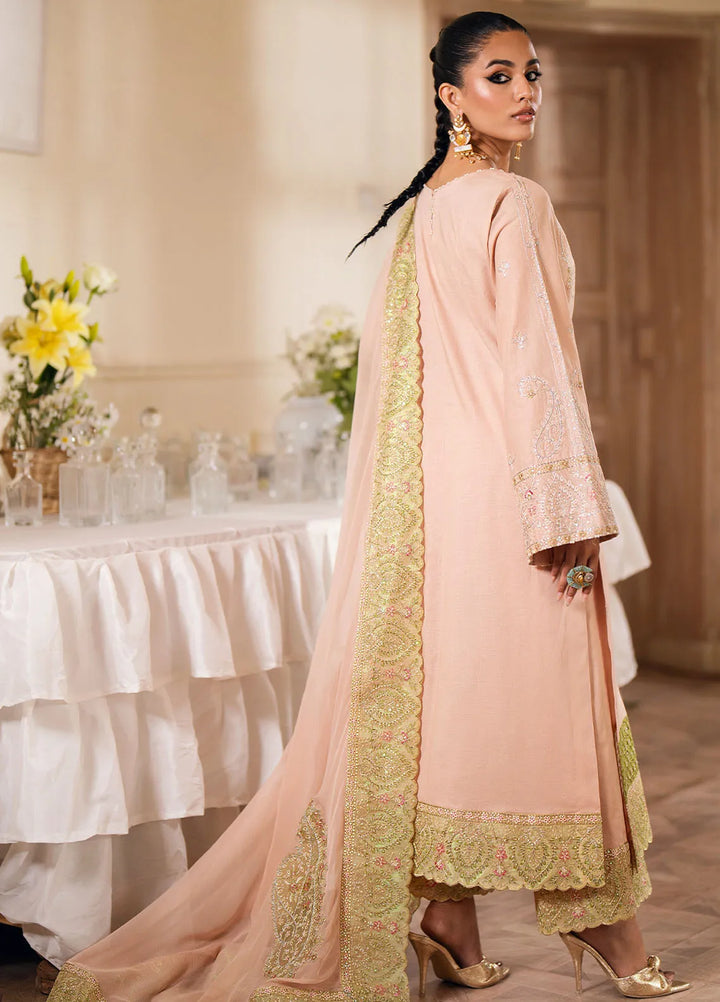 Maryum N Maria Embroidered Lawn Suit Unstitched 3 Piece MNM24EA2 MS24621 Farida - Festive Collection