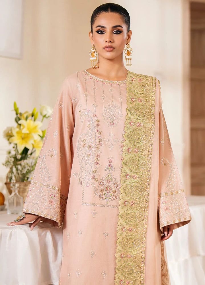 Maryum N Maria Embroidered Lawn Suit Unstitched 3 Piece MNM24EA2 MS24621 Farida - Festive Collection