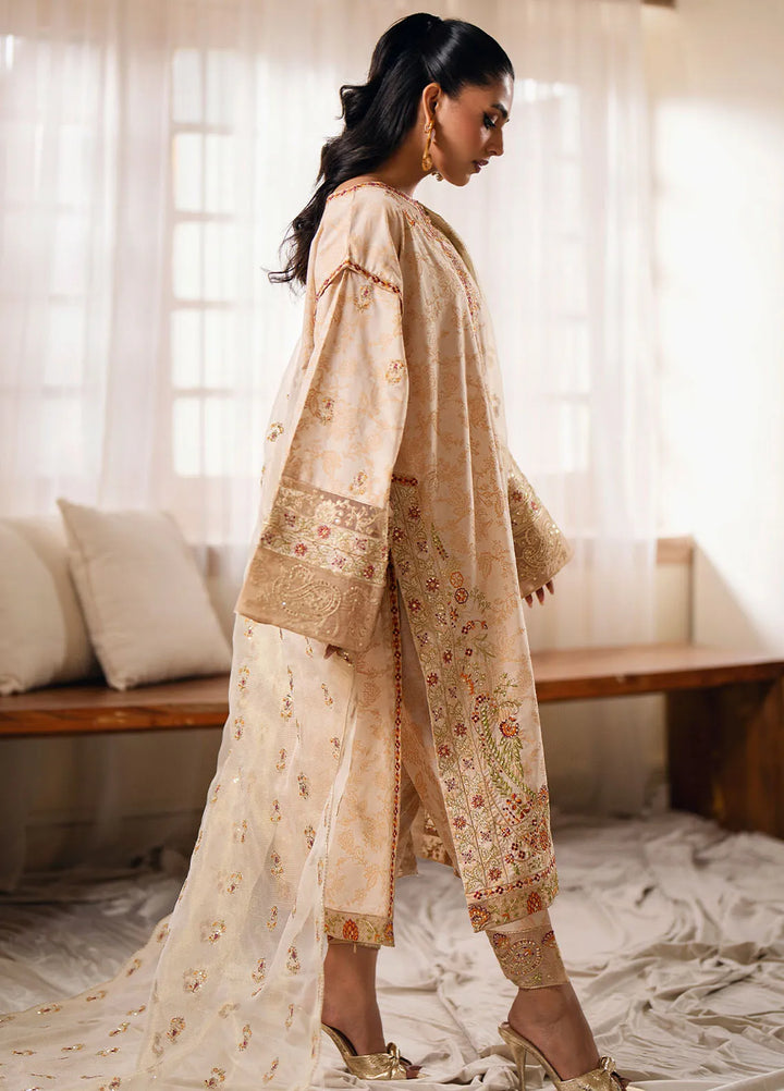 Maryum N Maria Embroidered Lawn Suit Unstitched 3 Piece MNM24EA2 MS24624 Eshe - Festive Collection