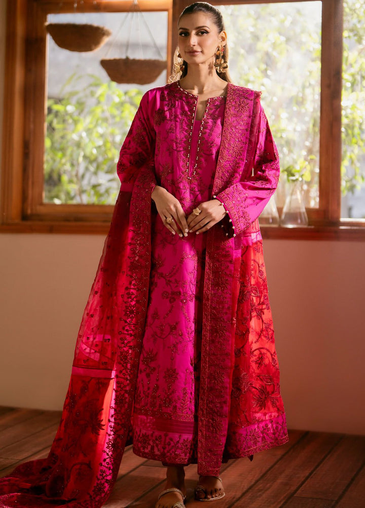 Maryum N Maria Embroidered Lawn Suit Unstitched 3 Piece MNM24LL2 MS24557 Mona - Luxury Summer Collection