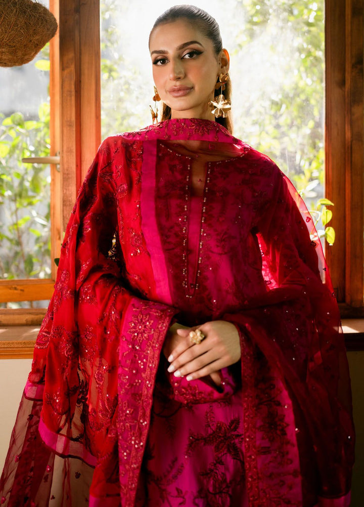 Maryum N Maria Embroidered Lawn Suit Unstitched 3 Piece MNM24LL2 MS24557 Mona - Luxury Summer Collection