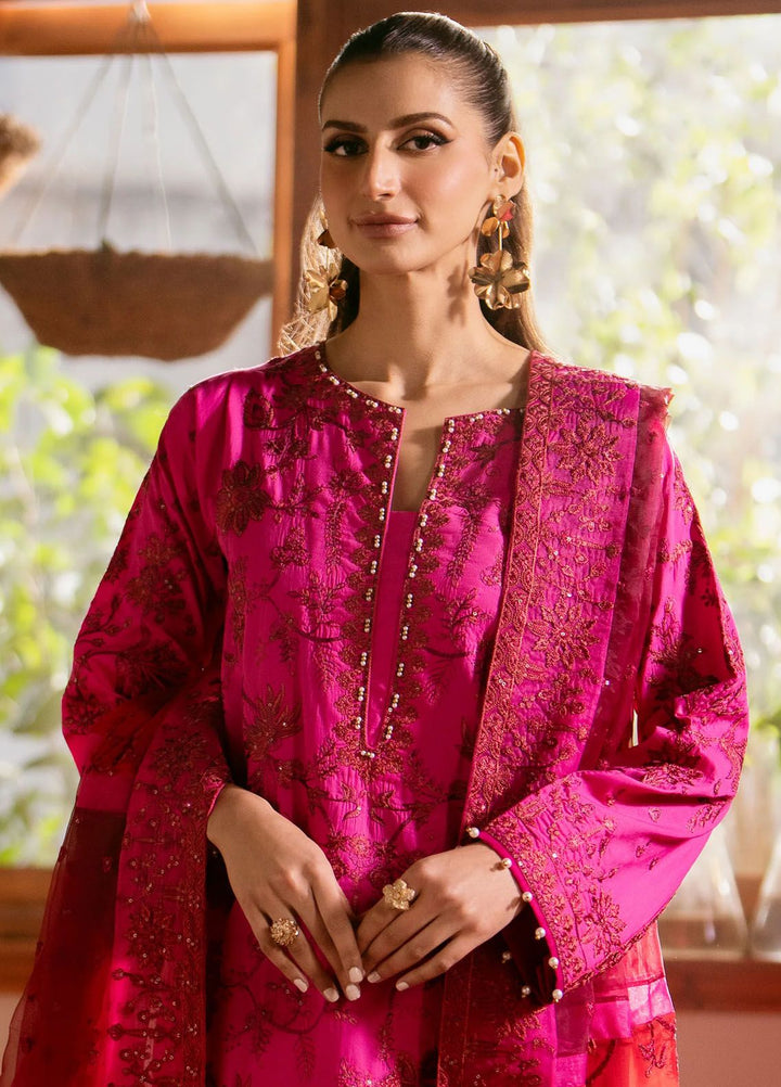 Maryum N Maria Embroidered Lawn Suit Unstitched 3 Piece MNM24LL2 MS24557 Mona - Luxury Summer Collection