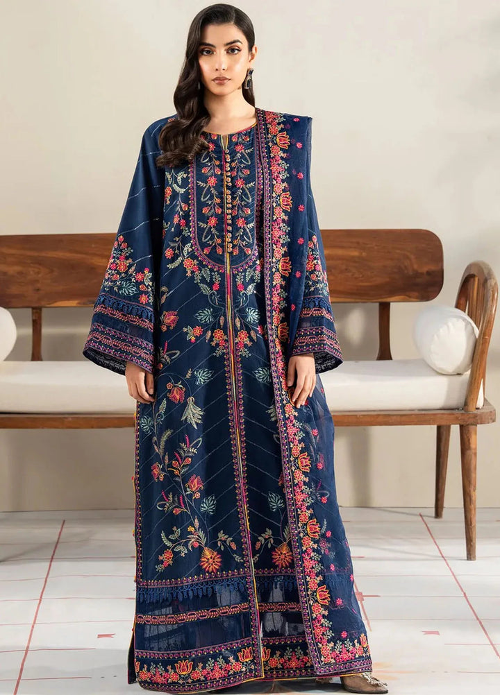 Maryum N Maria Embroidered Lawn Suit Unstitched 3 Piece MNM25LL MS50124 Araya - Summer Collection