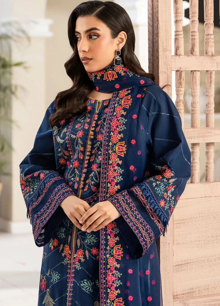 Maryum N Maria Embroidered Lawn Suit Unstitched 3 Piece MNM25LL MS50124 Araya - Summer Collection