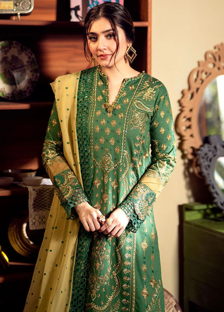 Maryum N Maria Embroidered Lawn Suits Unstitched 3 Piece MNM24LL MS24-551 Dure - Summer Collection