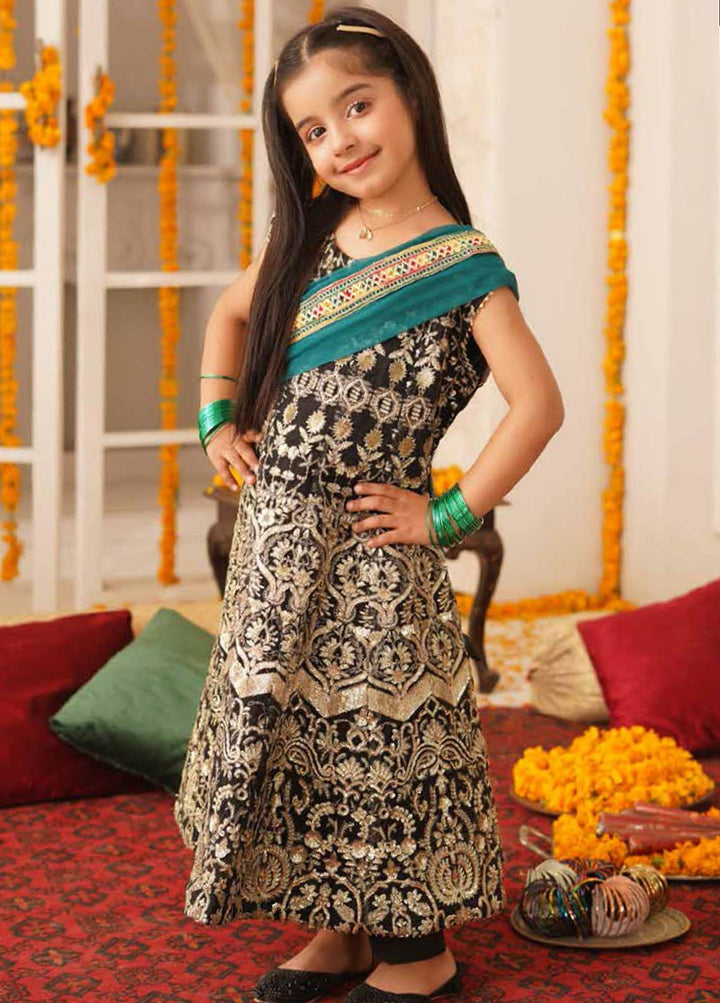 Maryum N Maria Organza Embroidered 3 Piece Suit for Girls - MNM21K MKF 06