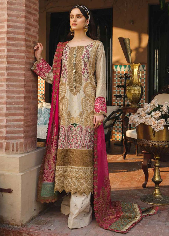 Vanity Fair By Maryum N Maria Embroidered Lawn Suits Unstitched 3 Piece MNM22VF MLFD-032 - Luxury Collection