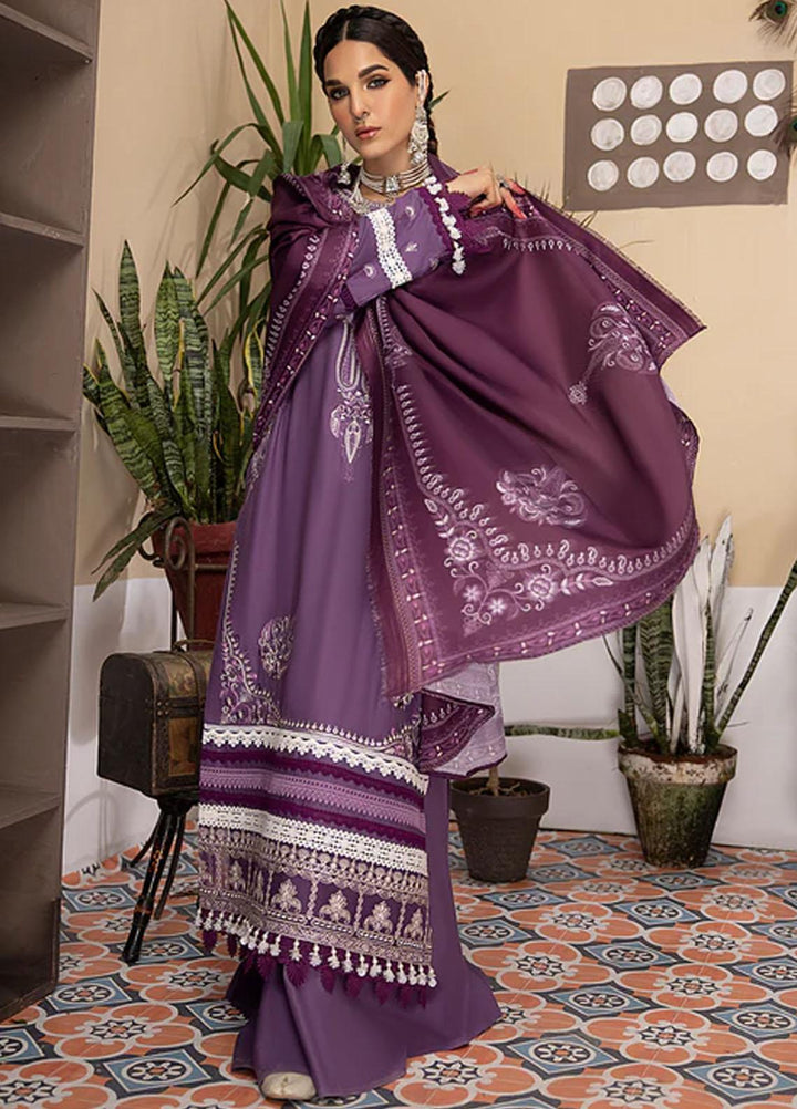 Masakali By Mahnur Embroidered Crepe Suits Unstitched 3 Piece MN23MSK D-03 B - Winter Collection