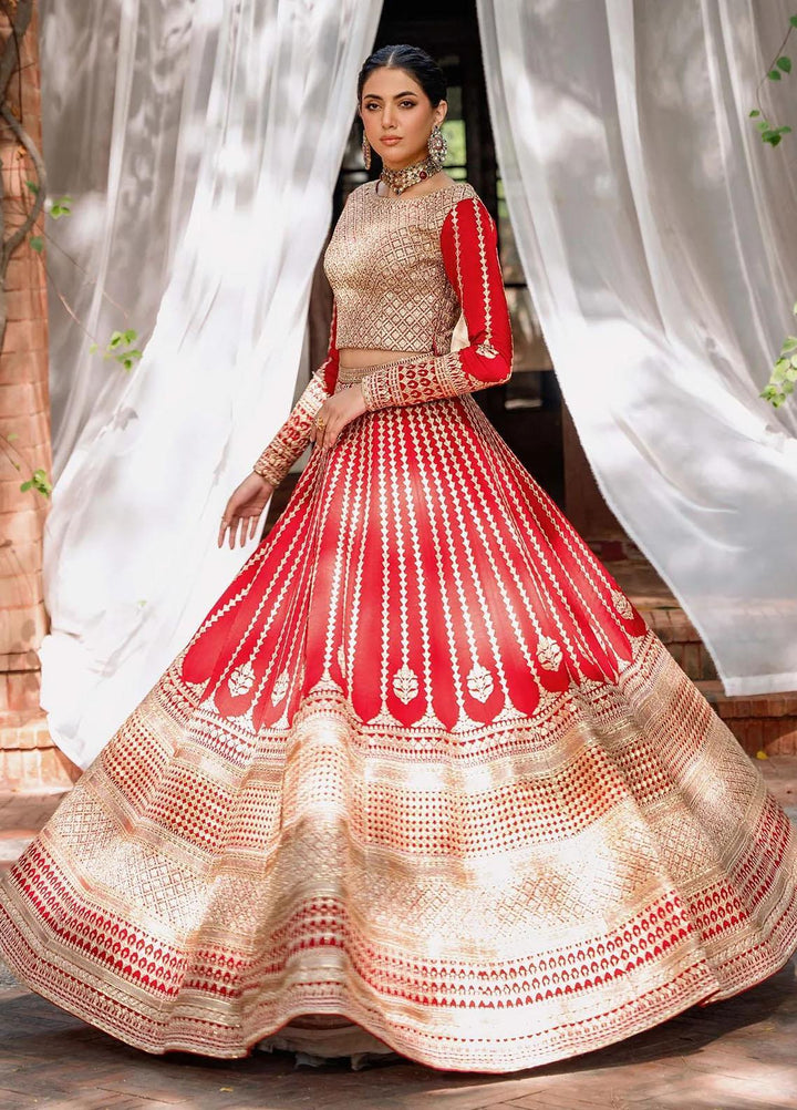 Mastani By Akbar Aslam Embroidered Raw Silk Suits Unstitched 3 Piece AA23MS 1490 Nawazish - Wedding Collection